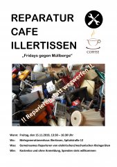 Reparatur Cafe Plakat